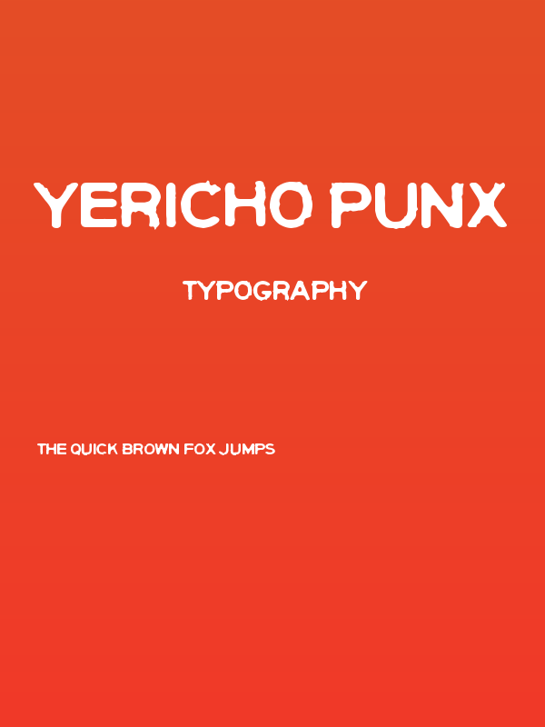 Yericho Punx Poster