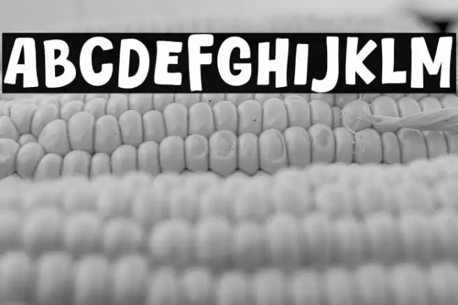 Yes Free Font examples