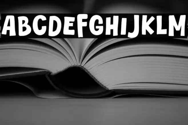 Yes Free Font examples