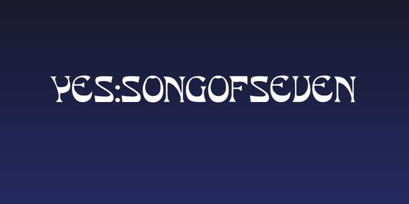 Yes:SongOfSeven Social Header
