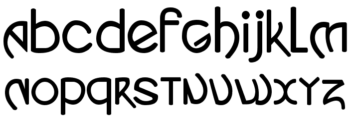 Yes:TimeWord Font LOWERCASE