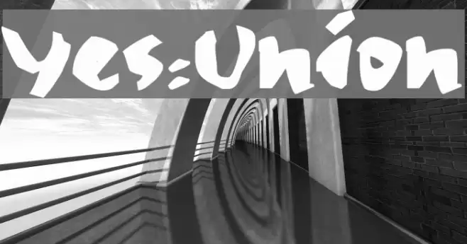 Yes:Union Font examples