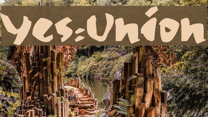 Yes:Union Font examples