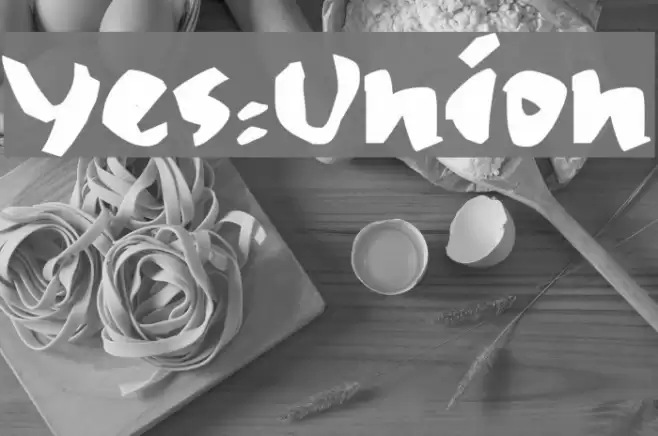 Yes:Union Font examples