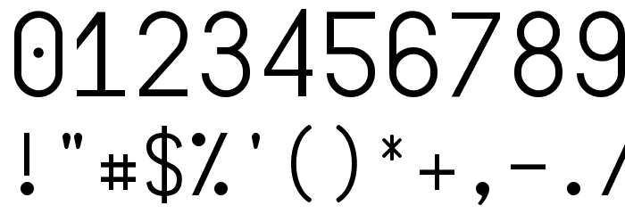 YesYesNo Font OTHER CHARS