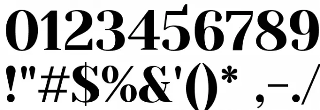 Yeseva One Font OTHER CHARS