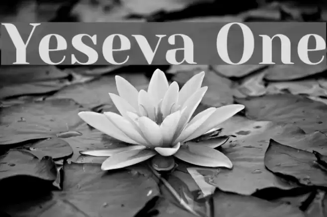 Yeseva One Font examples