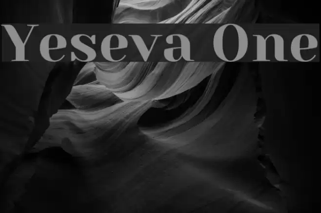 Yeseva One Font examples