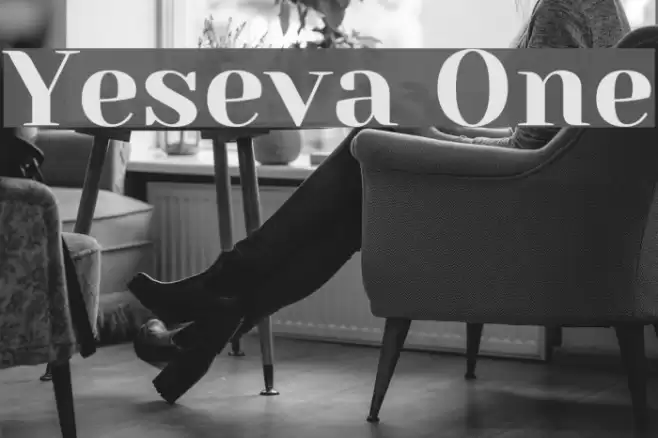 Yeseva One Font examples