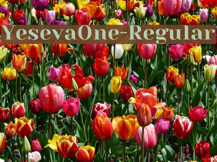 YesevaOne-Regular Font examples