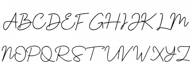Yesie Font Litere mari