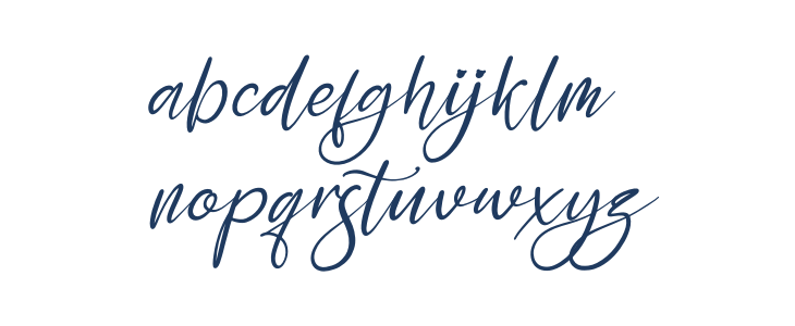 Yesinty Italic Lowercase
