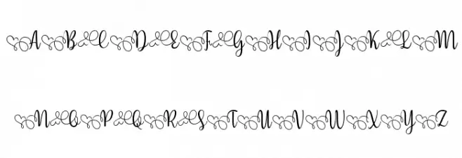 Yessy Schriftart Groß