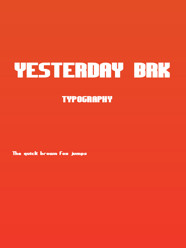 Yesterday BRK Poster