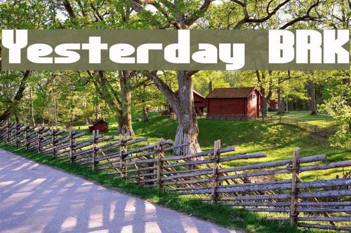 Yesterday BRK Example 2