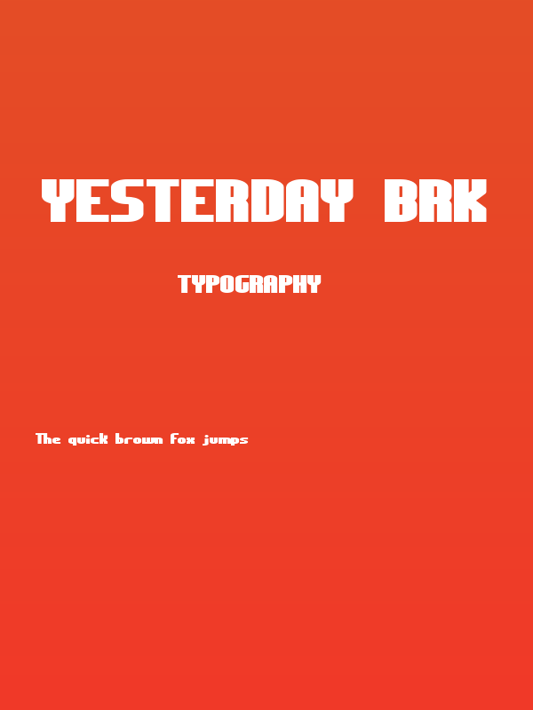 Yesterday BRK Poster