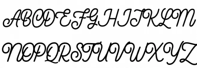 Yesterday Dream Script Шрифта ВЕРХНИЙ