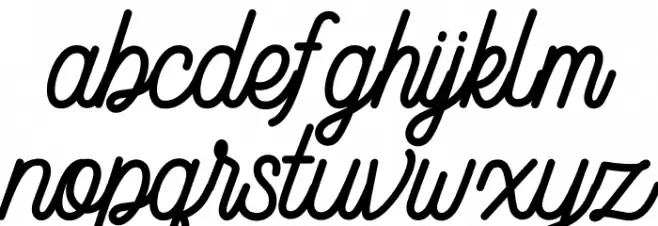 Yesterday Dream Script Шрифта строчной