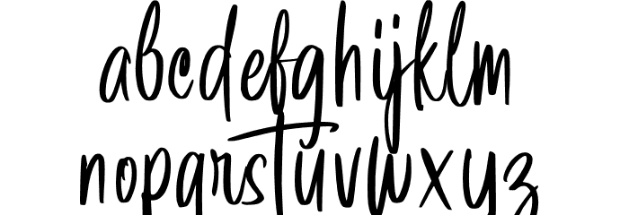 Yesterday Morning PERSONAL Regular Font LOWERCASE