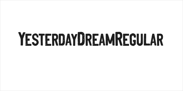 YesterdayDreamRegular Logo