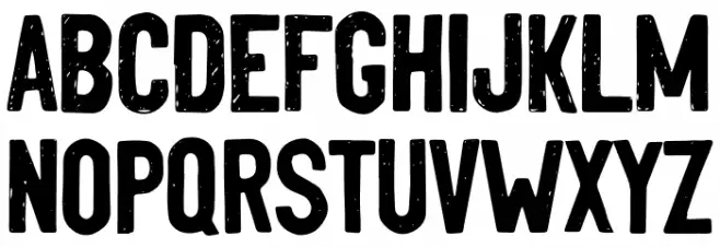 YesterdayDreamRegular Font LOWERCASE