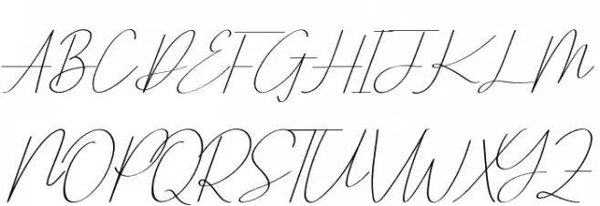 Yestermoon Demo Font OTHER CHARS