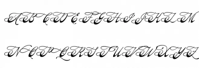YesternightDEMO Font UPPERCASE