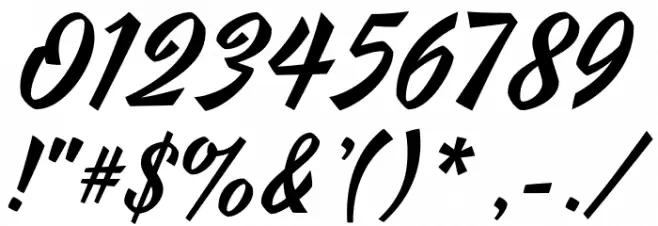 Yesteryear-Regular Schriftart Anderer Schreiben
