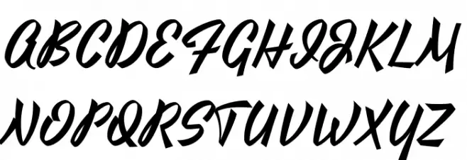 Yesteryear-Regular Schriftart Groß