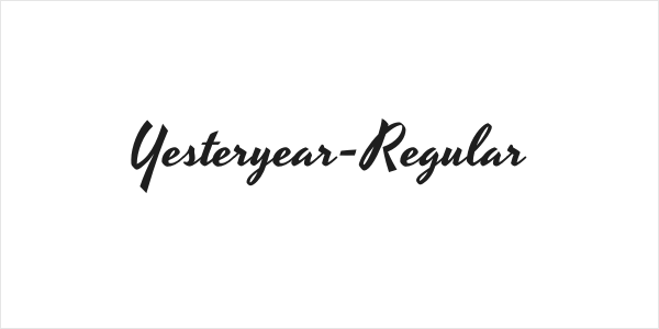 Yesteryear-Regular Logo