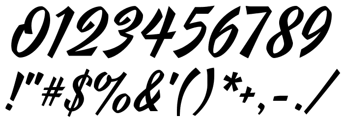 Yesteryear Font OTHER CHARS
