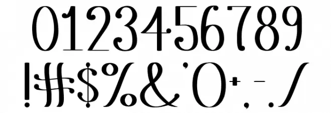 Yet Another Unbranded Banana Font OTHER CHARS