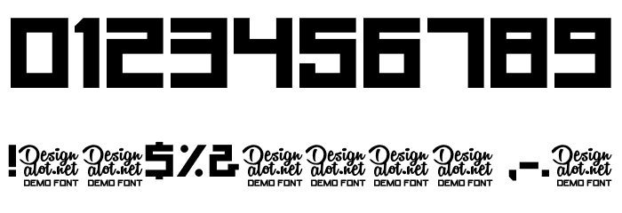 Yet Untitled Demo Font OTHER CHARS