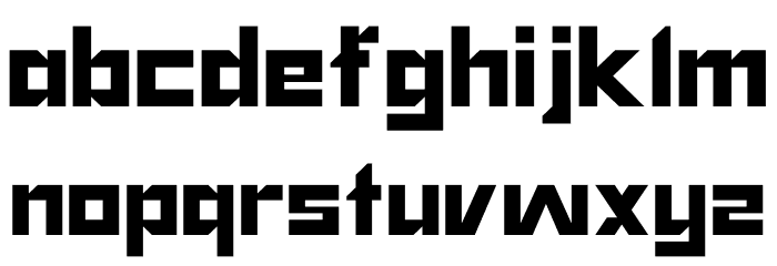 Yet Untitled Demo Font LOWERCASE