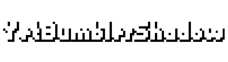 YetBumblerShadow  免费字体下载
