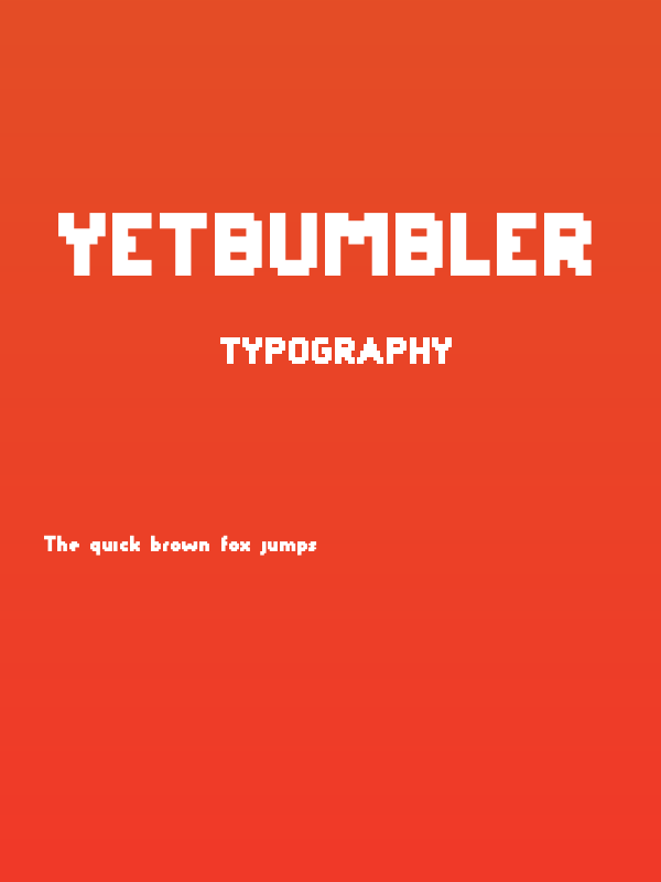 YetBumbler Poster