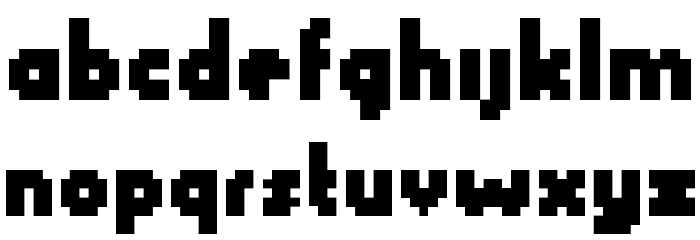 YetBumbler Font LOWERCASE