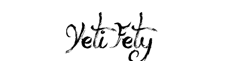 Yeti Fety Font