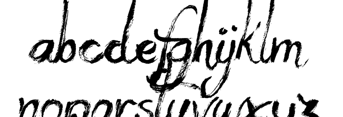 Yeti Fety Font LOWERCASE