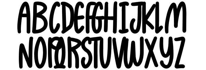 Yeti Sighting Font UPPERCASE
