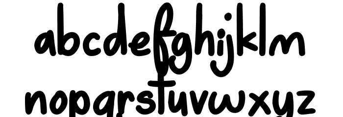 Yeti Sighting Font LOWERCASE