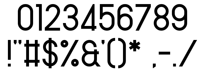 Yetimology Font OTHER CHARS