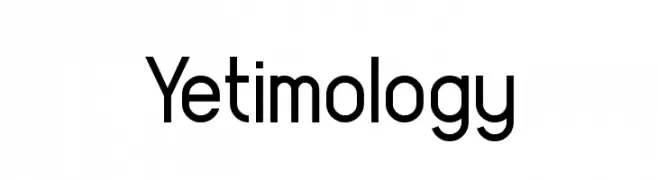 Yetimology  font caratteri gratis