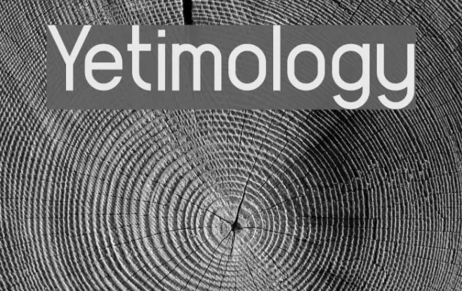 Yetimology Font examples