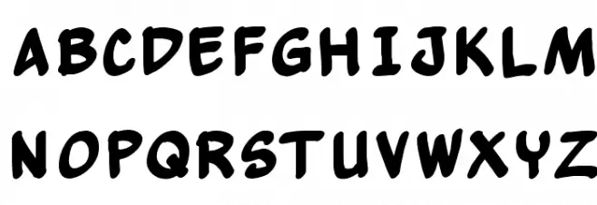 Yew Basturd Bold Шрифта ВЕРХНИЙ