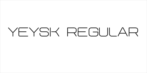 Yeysk Regular Logo