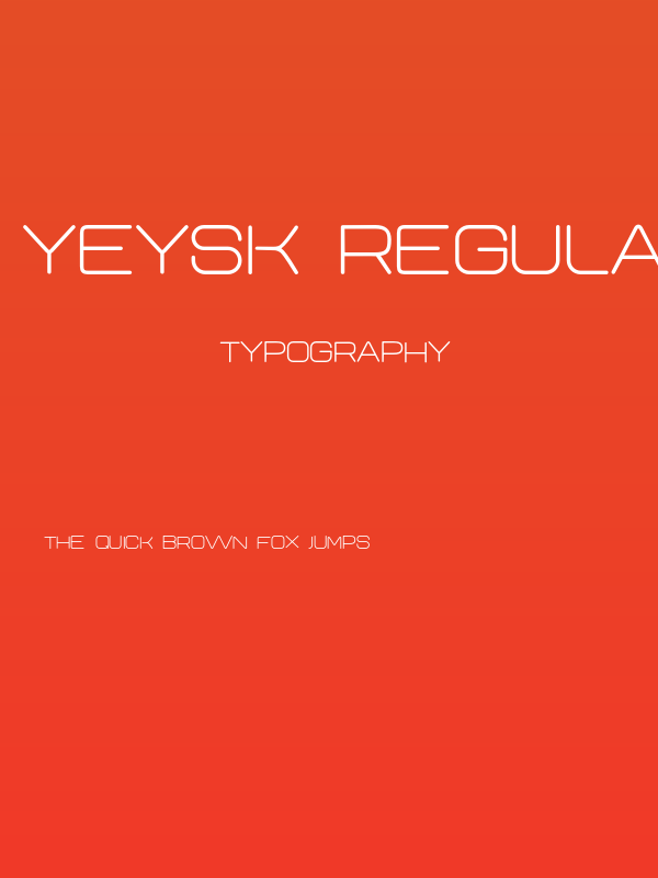 Yeysk Regular Poster