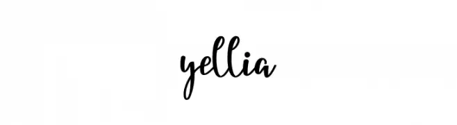 yellia  font caratteri gratis