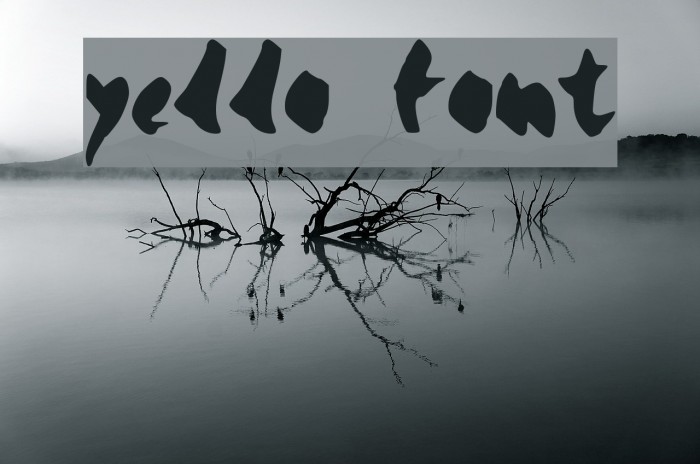 yello Font examples