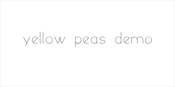 yellow peas demo Logo